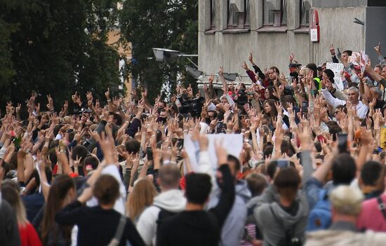 Belarus Presidential Election Protest