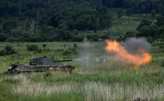 Russia Airborne Troops Artillery Gun Drills
