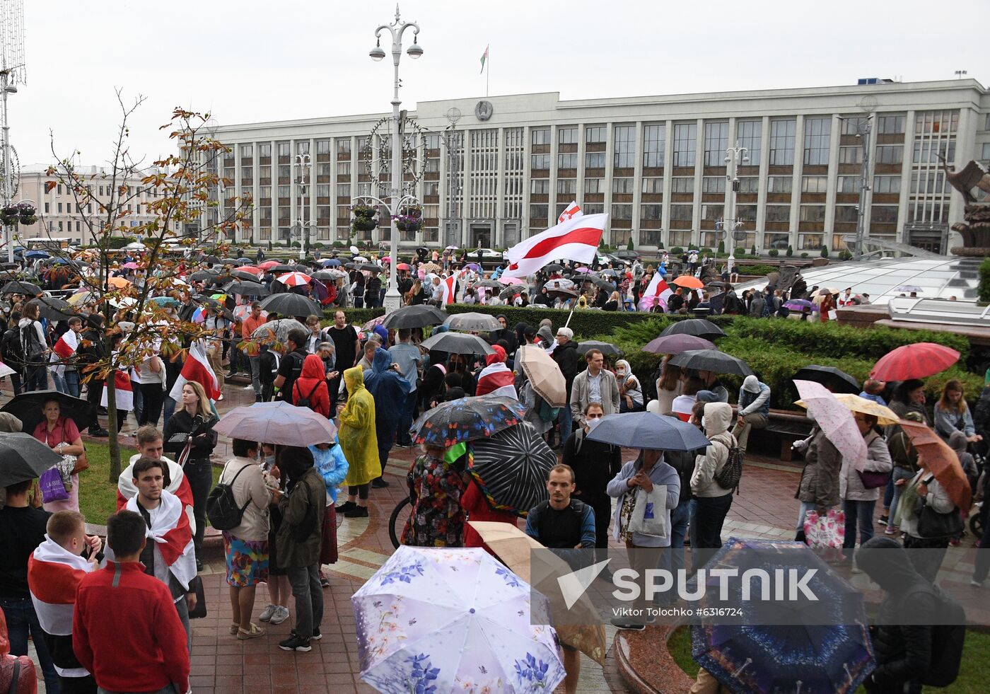 Belarus Presidential Election Protest 