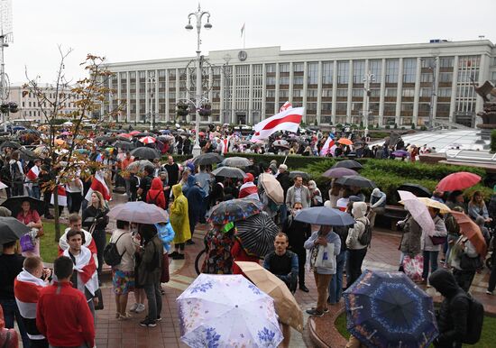 Belarus Presidential Election Protest 