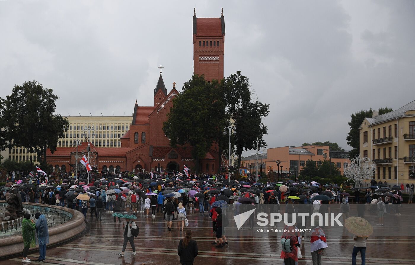 Belarus Presidential Election Protest 