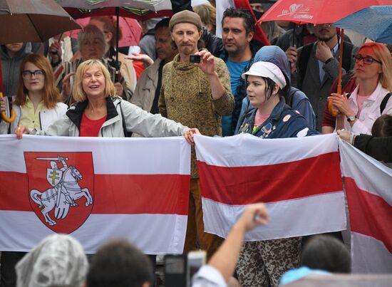 Belarus Presidential Election Protest 