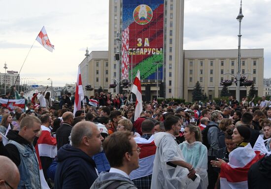 Belarus Presidential Election Protest 