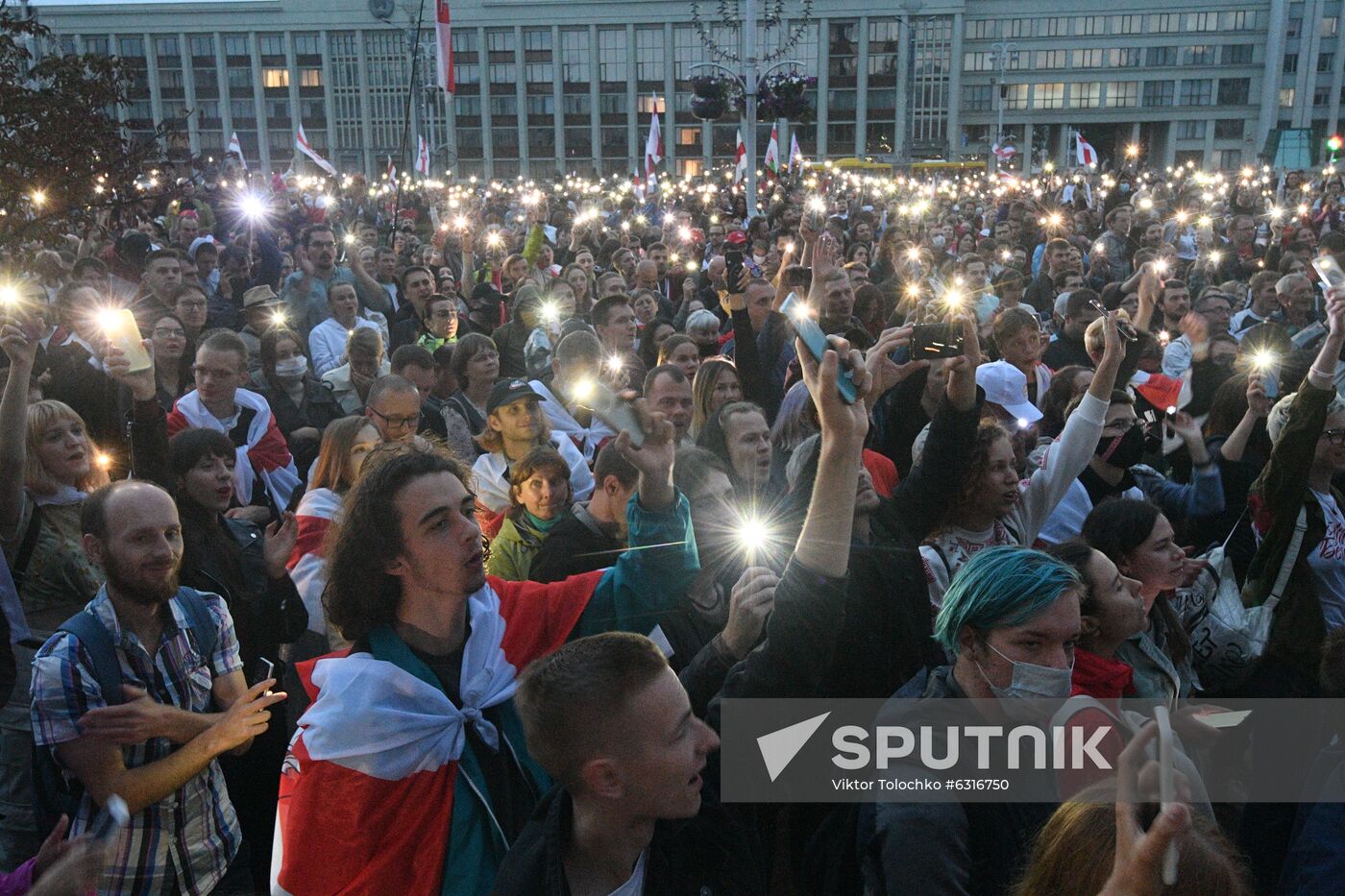 Belarus Presidential Election Protest 