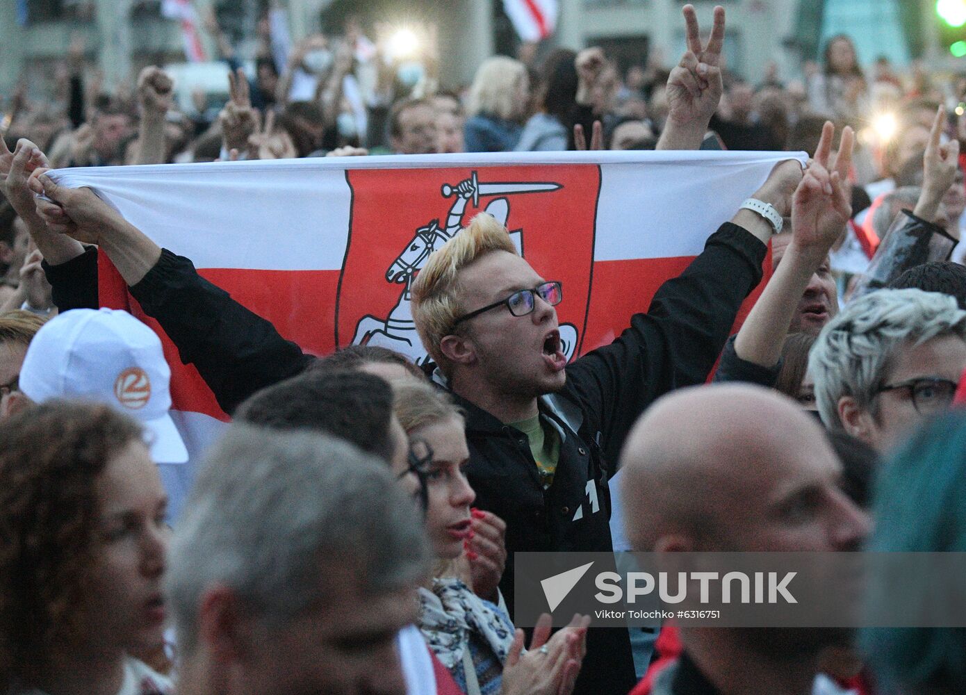 Belarus Presidential Election Protest