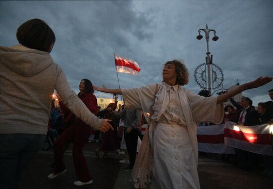 Belarus Presidential Election Protest 