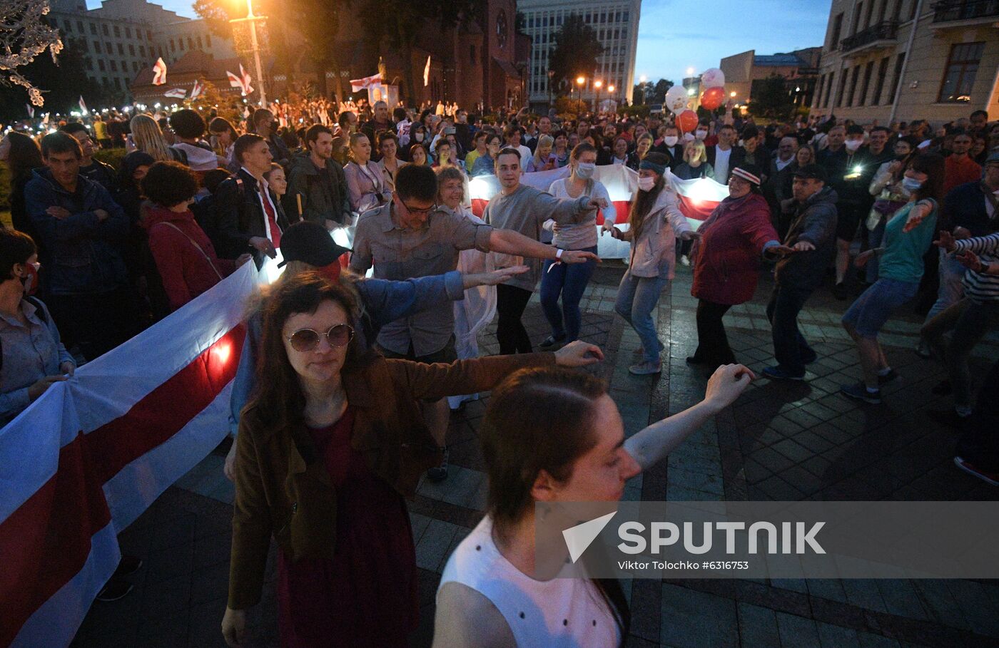 Belarus Presidential Election Protest 