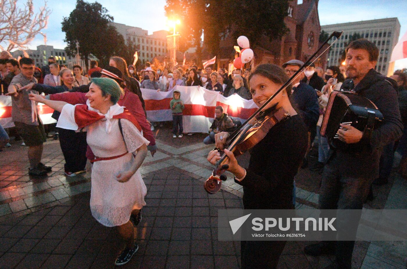 Belarus Presidential Election Protest 