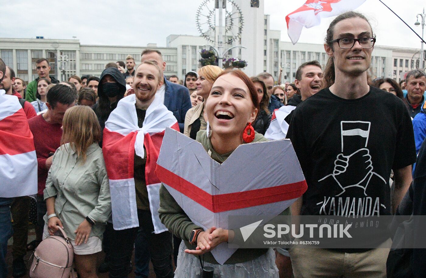 Belarus Presidential Election Protest 