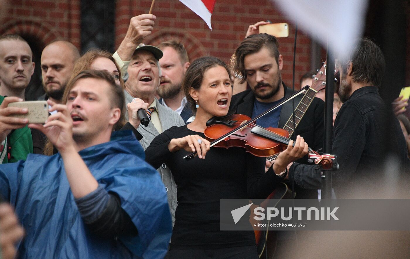 Belarus Presidential Election Protest 