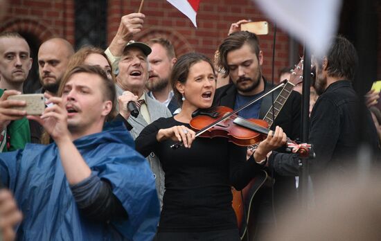 Belarus Presidential Election Protest 