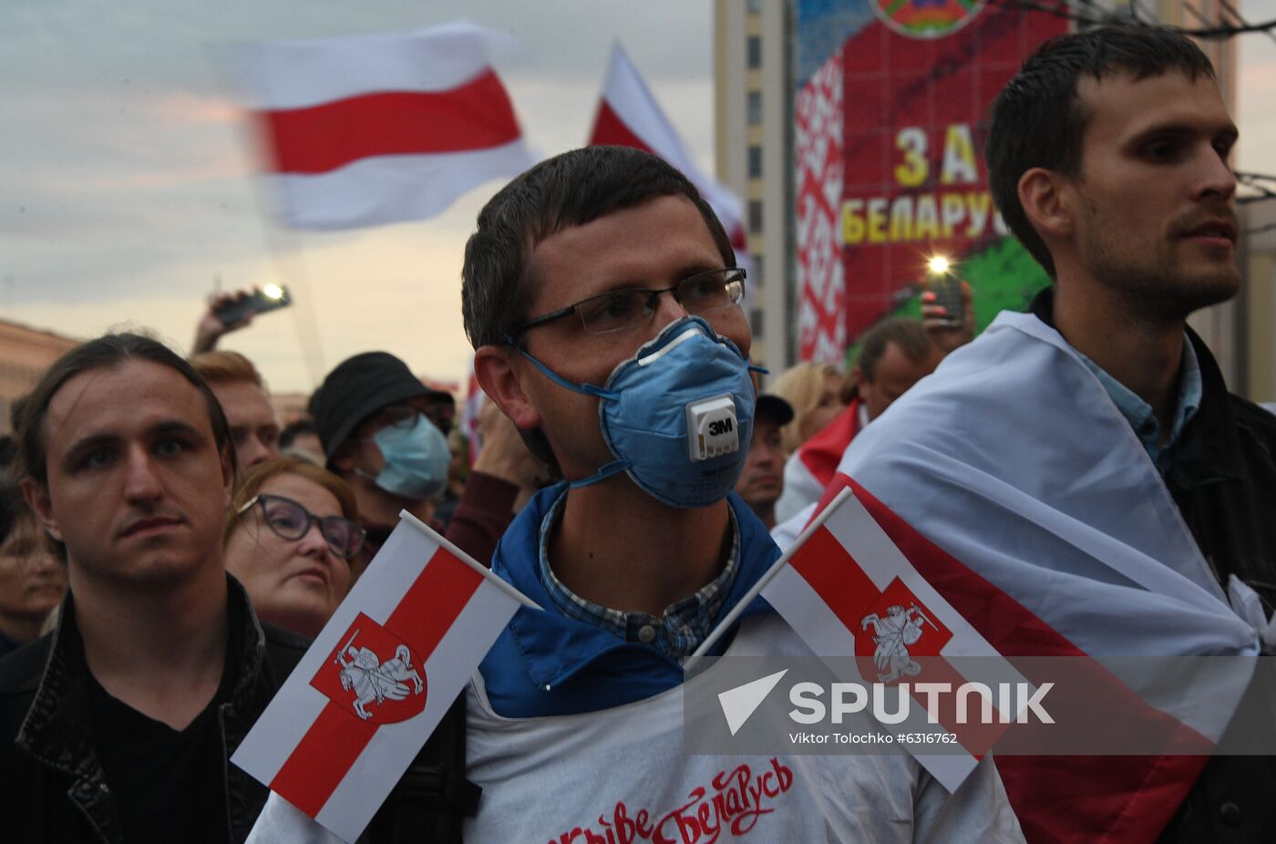 Belarus Presidential Election Protest 