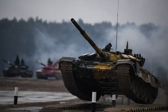 Russia Army Games Tank Biathlon