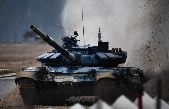 Russia Army Games Tank Biathlon