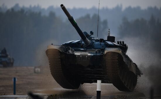 Russia Army Games Tank Biathlon