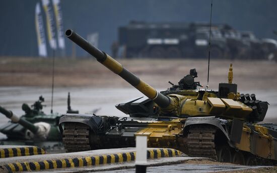 Russia Army Games Tank Biathlon