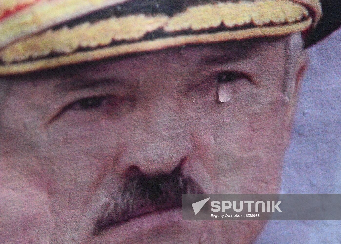 Belarus Lukashenko Supporters Rally