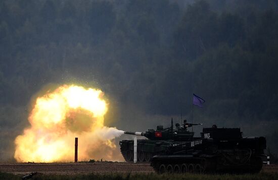 Russia Army Games Tank Biathlon