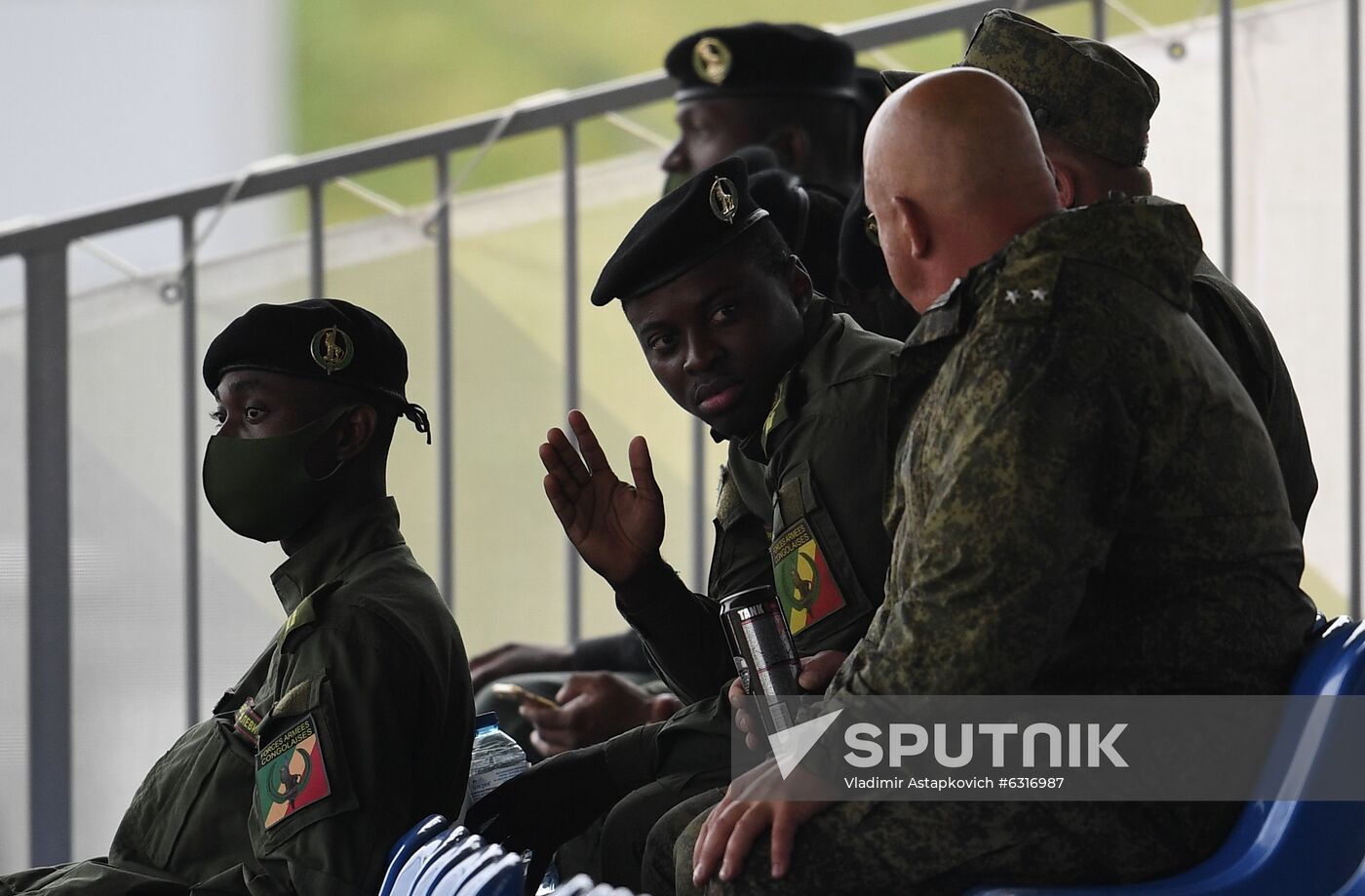Russia Army Games Tank Biathlon