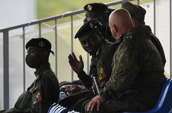 Russia Army Games Tank Biathlon