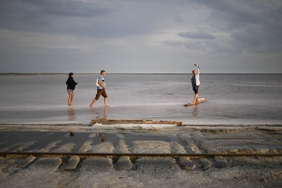 Russia Altai Salt Lakes