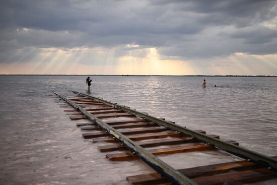 Russia Altai Salt Lakes