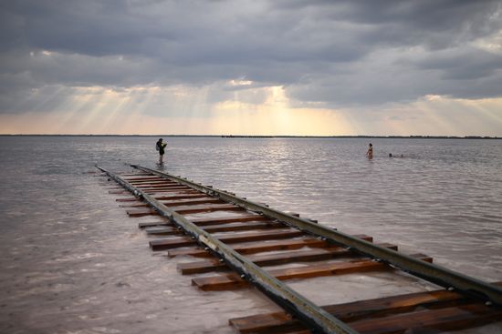 Russia Altai Salt Lakes