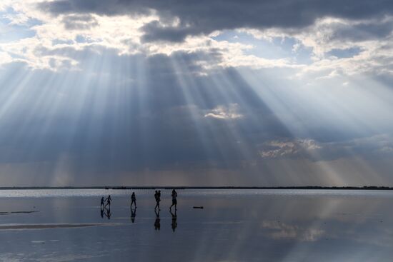 Russia Altai Salt Lakes