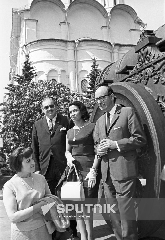 Deputy Foreign Minister of Chile Oscar Pinochet visits USSR