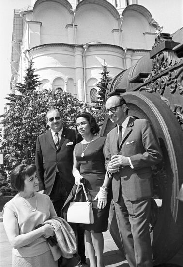 Deputy Foreign Minister of Chile Oscar Pinochet visits USSR