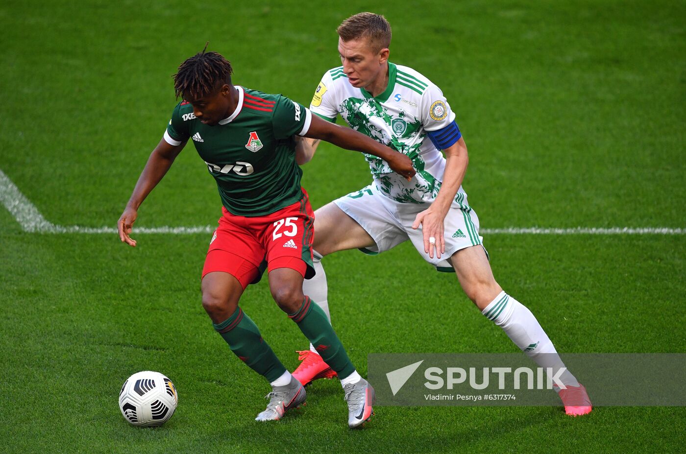 Russia Soccer Premier-League Lokomotiv - Akhmat