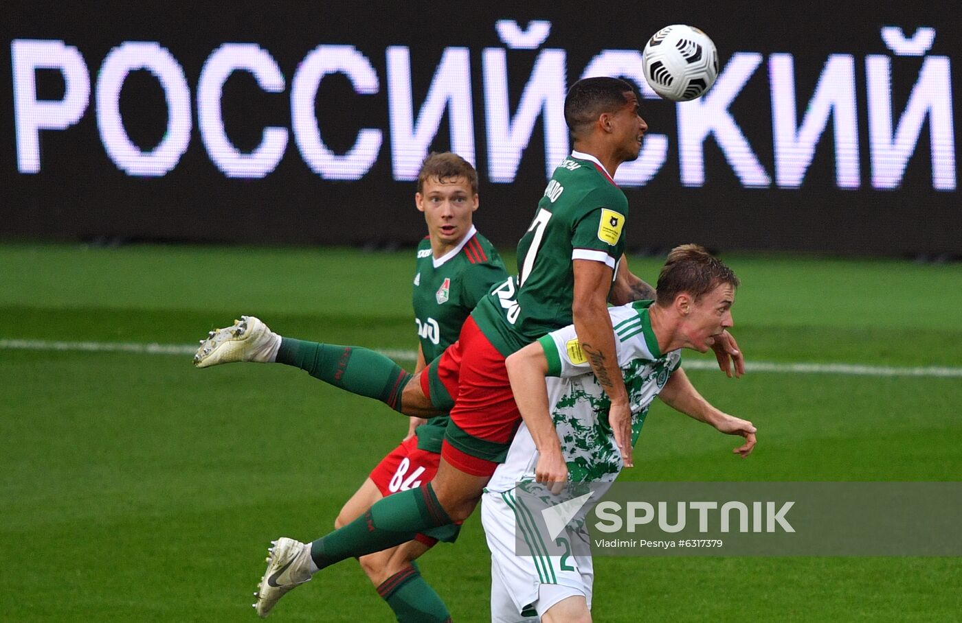 Russia Soccer Premier-League Lokomotiv - Akhmat