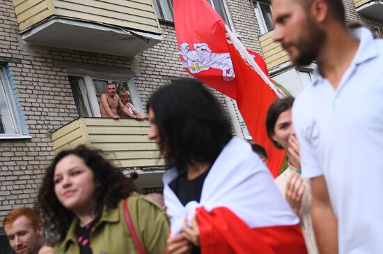 Belarus Presidential Election Protest 