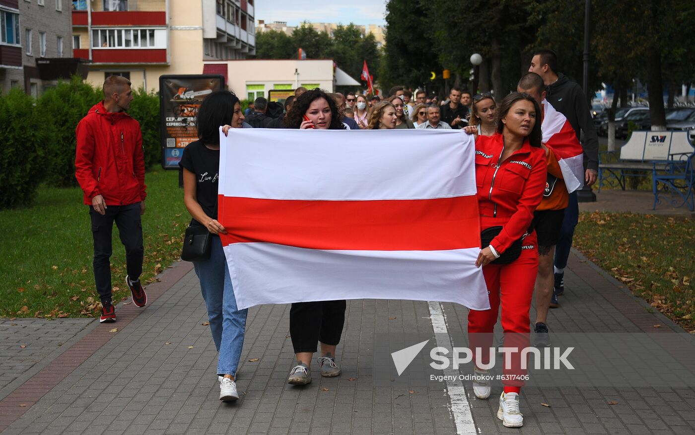 Belarus Presidential Election Protest 