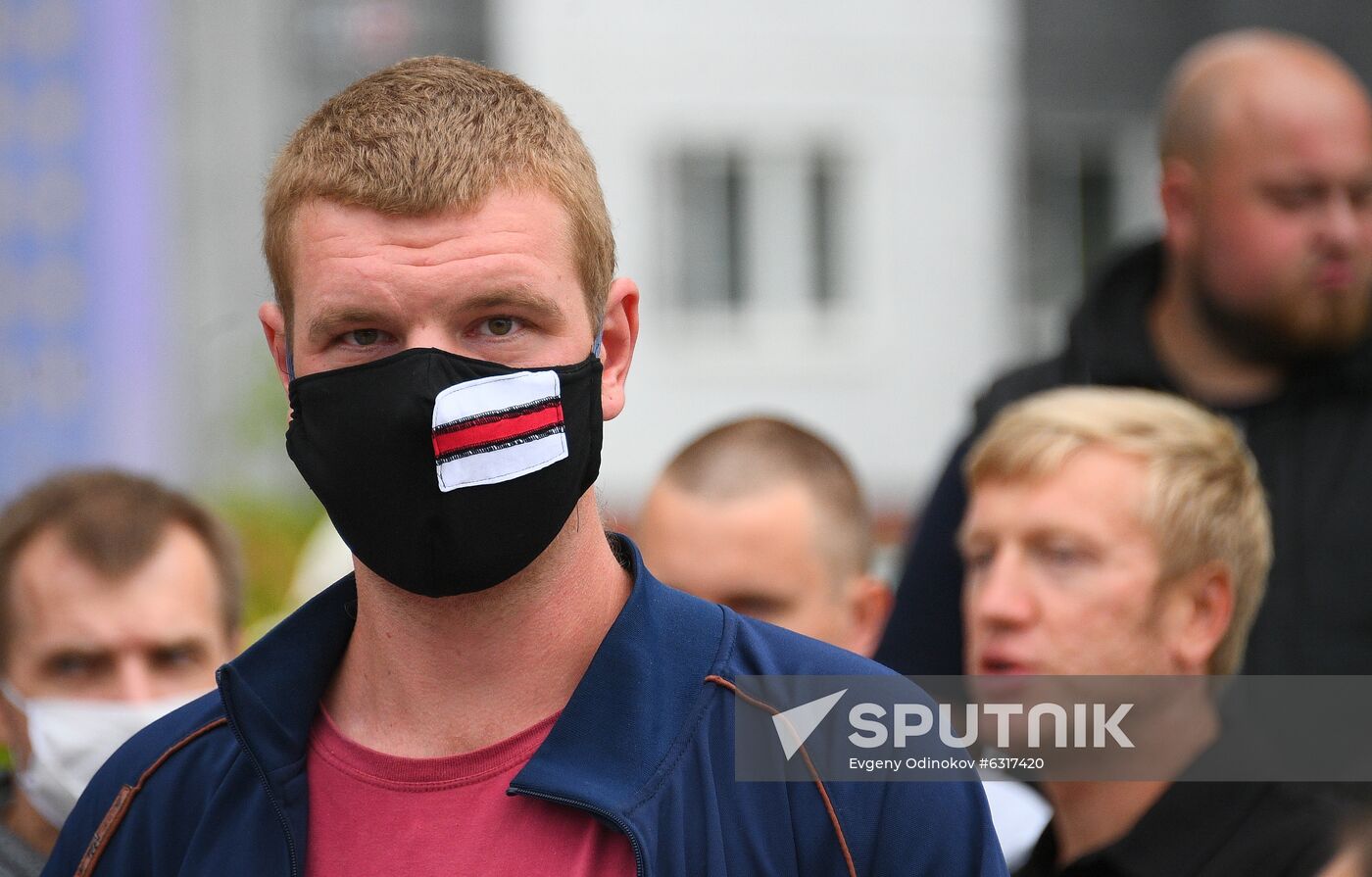 Belarus Presidential Election Protest 