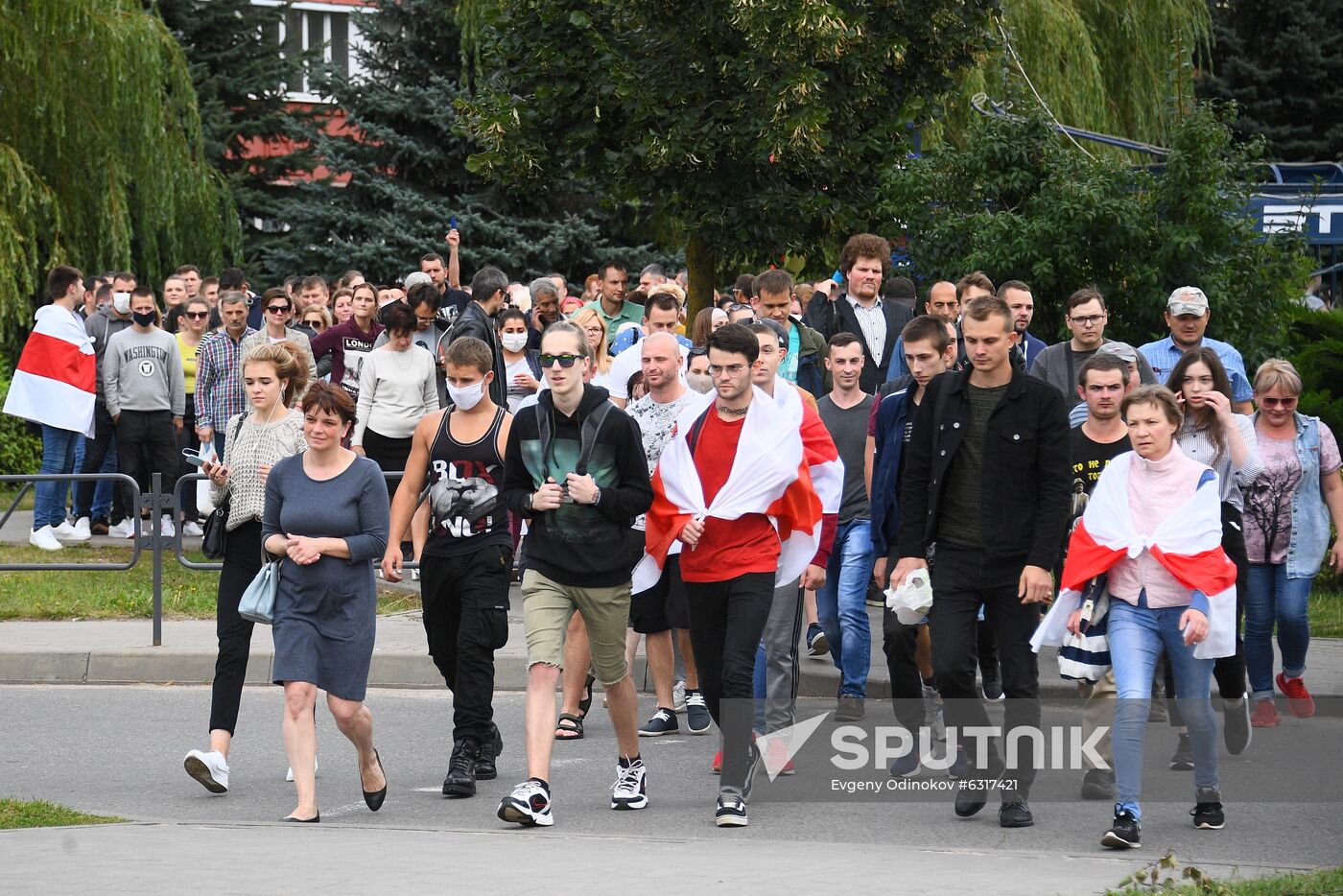 Belarus Presidential Election Protest