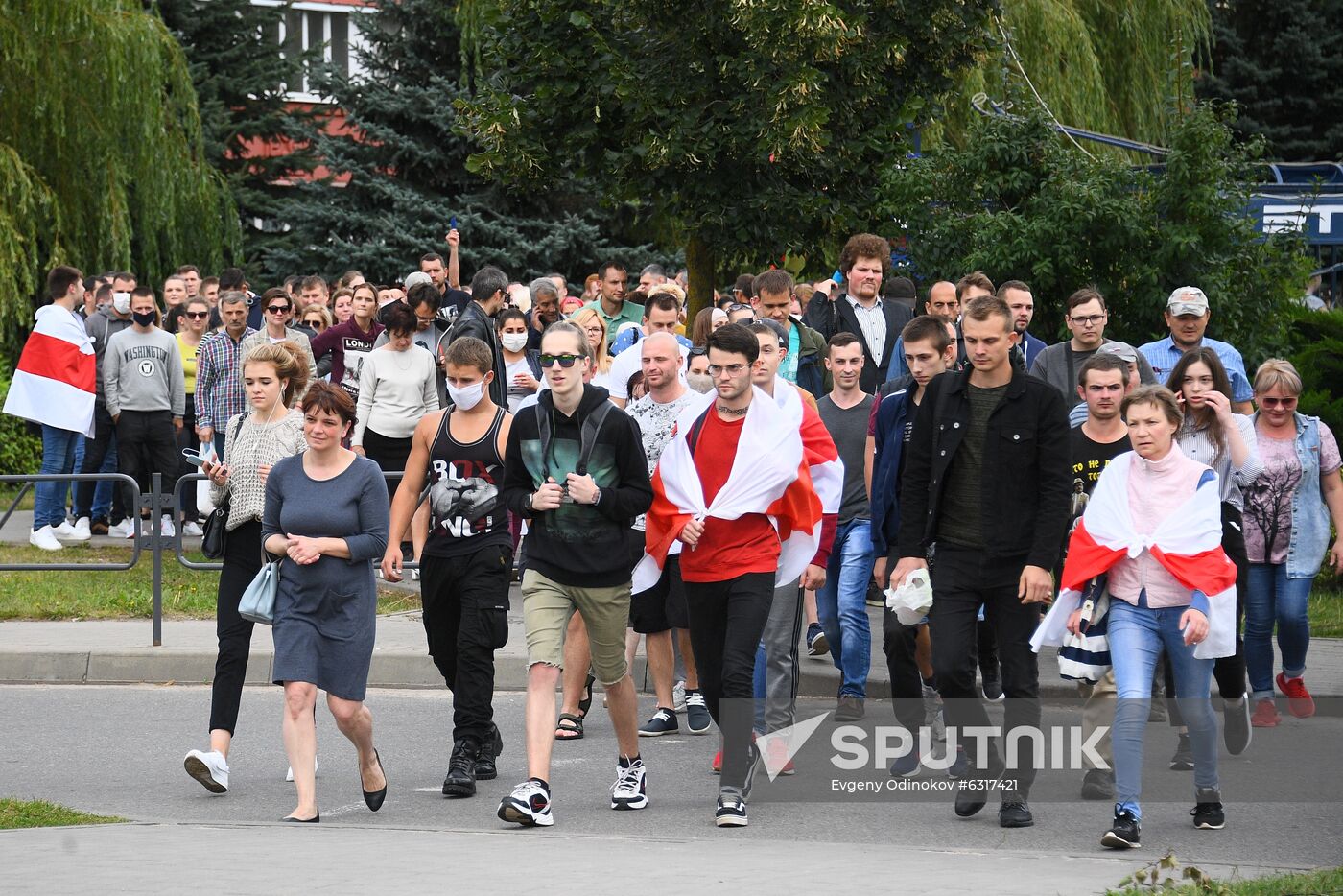 Belarus Presidential Election Protest 