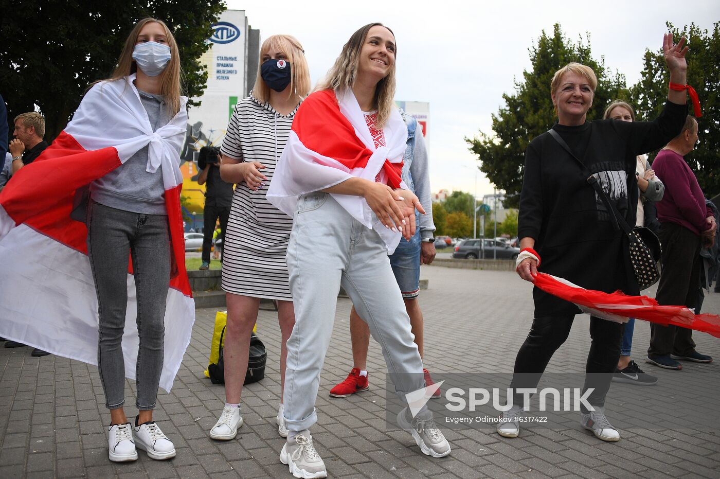 Belarus Presidential Election Protest 