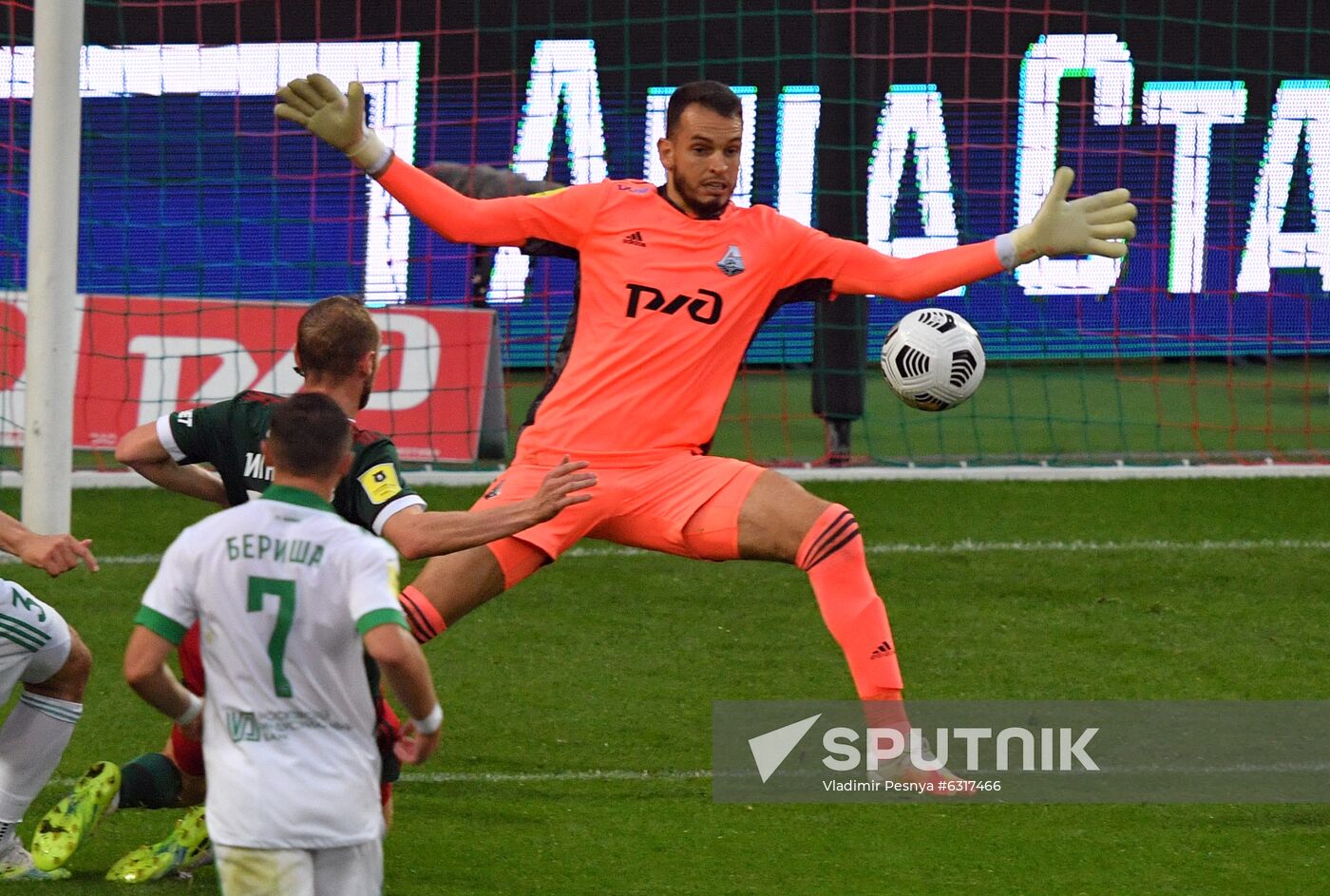 Russia Soccer Premier-League Lokomotiv - Akhmat