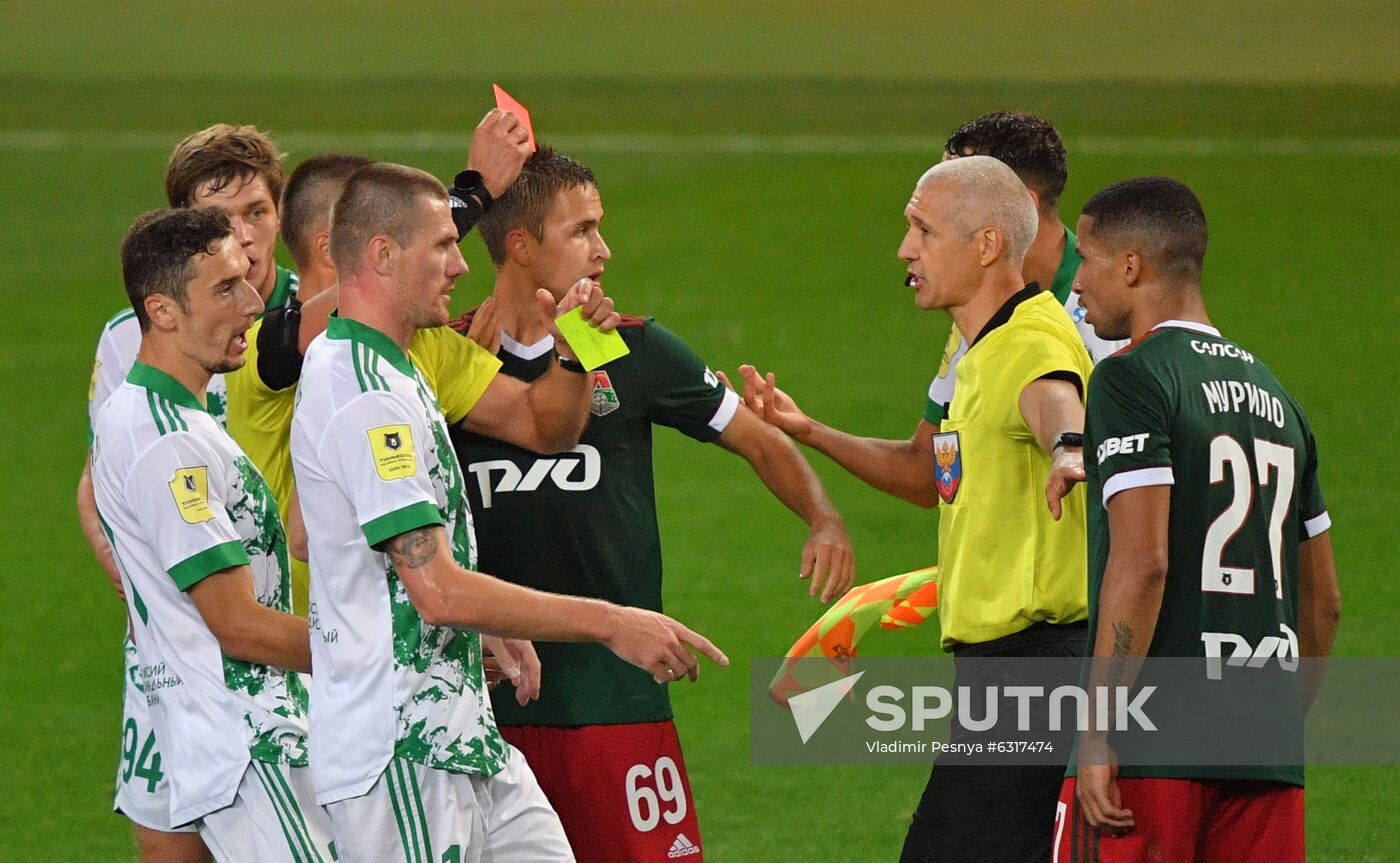 Russia Soccer Premier-League Lokomotiv - Akhmat