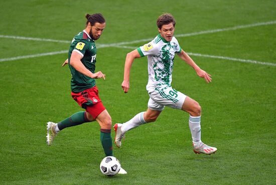 Russia Soccer Premier-League Lokomotiv - Akhmat