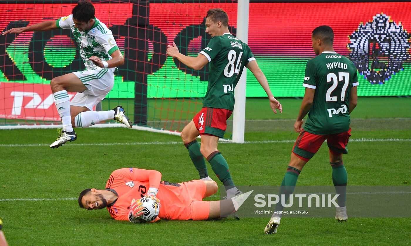 Russia Soccer Premier-League Lokomotiv - Akhmat