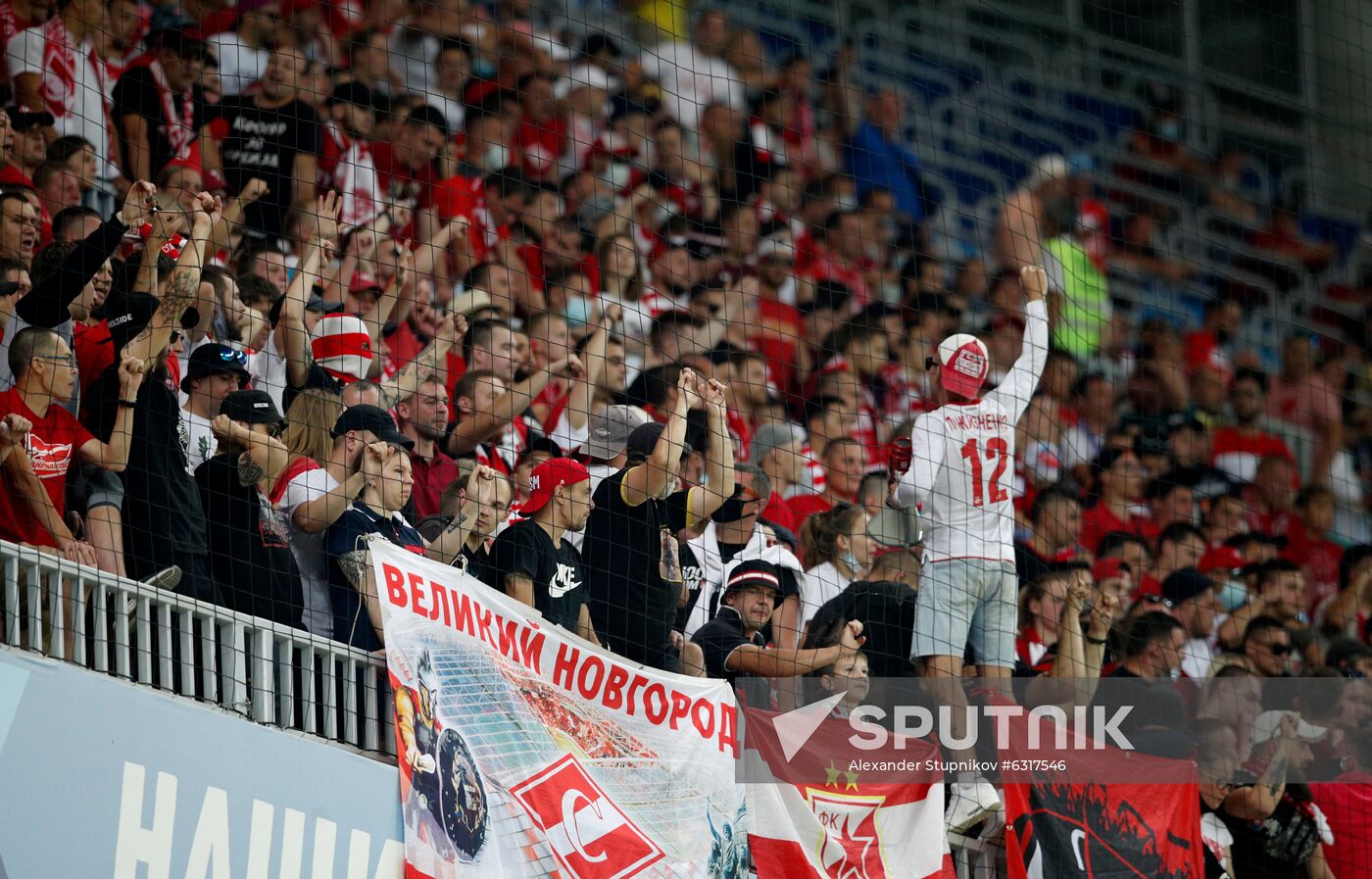 Russia Soccer Premier-League Rotor - Spartak