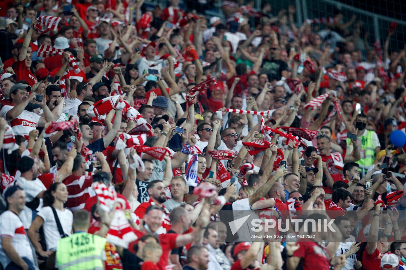 Russia Soccer Premier-League Rotor - Spartak