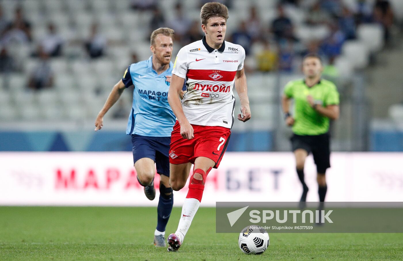 Russia Soccer Premier-League Rotor - Spartak