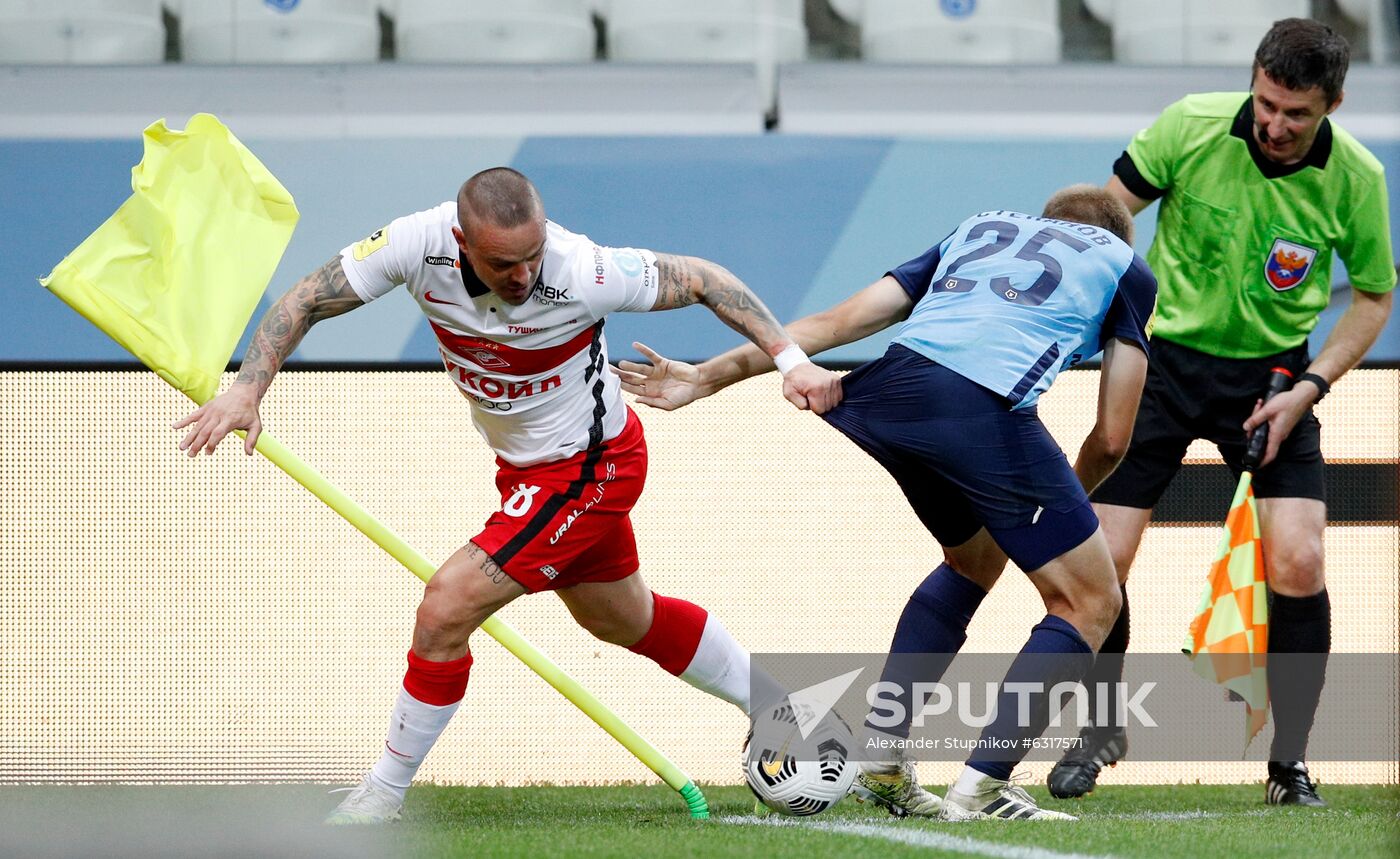 Russia Soccer Premier-League Rotor - Spartak