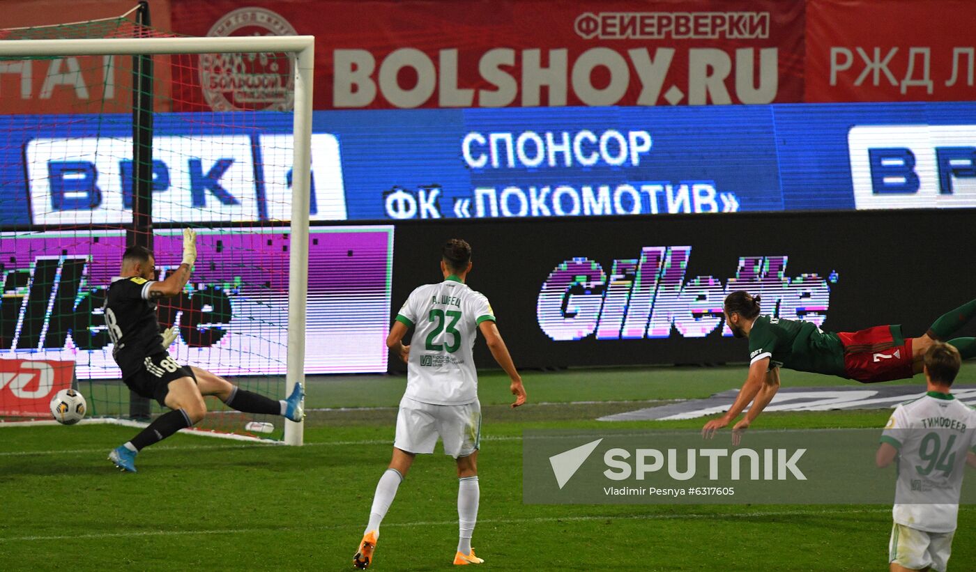 Russia Soccer Premier-League Lokomotiv - Akhmat