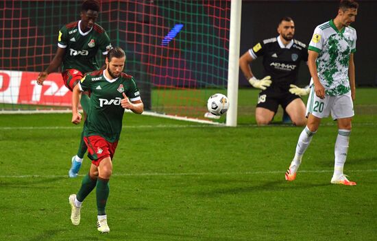 Russia Soccer Premier-League Lokomotiv - Akhmat