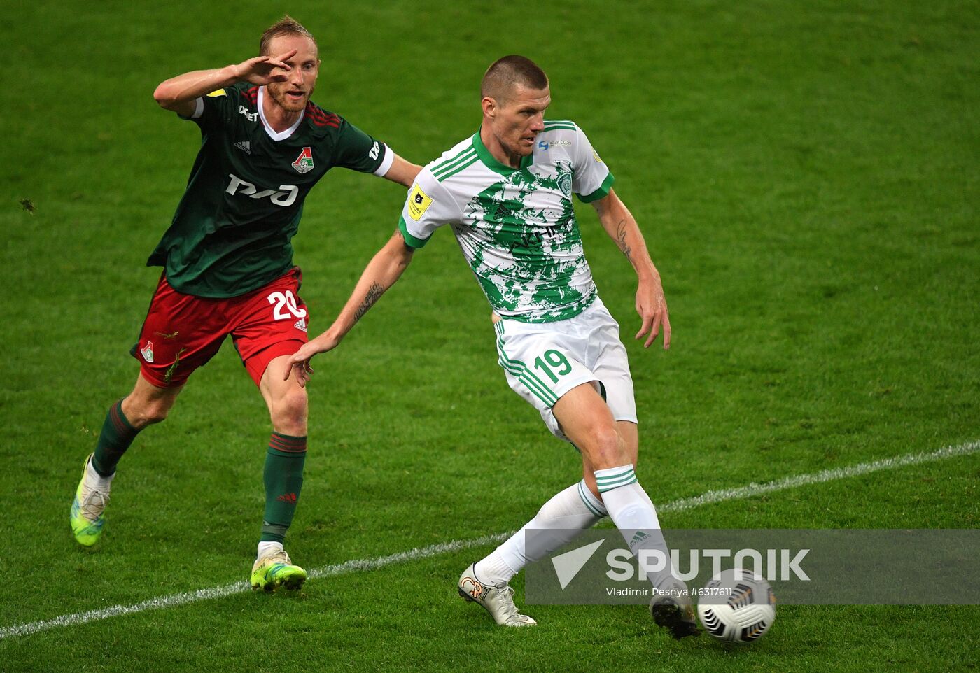 Russia Soccer Premier-League Lokomotiv - Akhmat