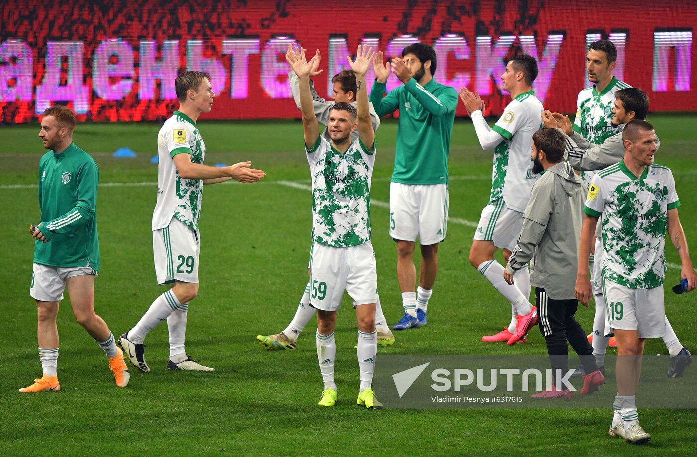 Russia Soccer Premier-League Lokomotiv - Akhmat